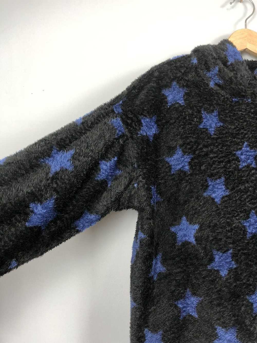 Vintage Peanut Snoopy All Over Print Star Fleece … - image 3