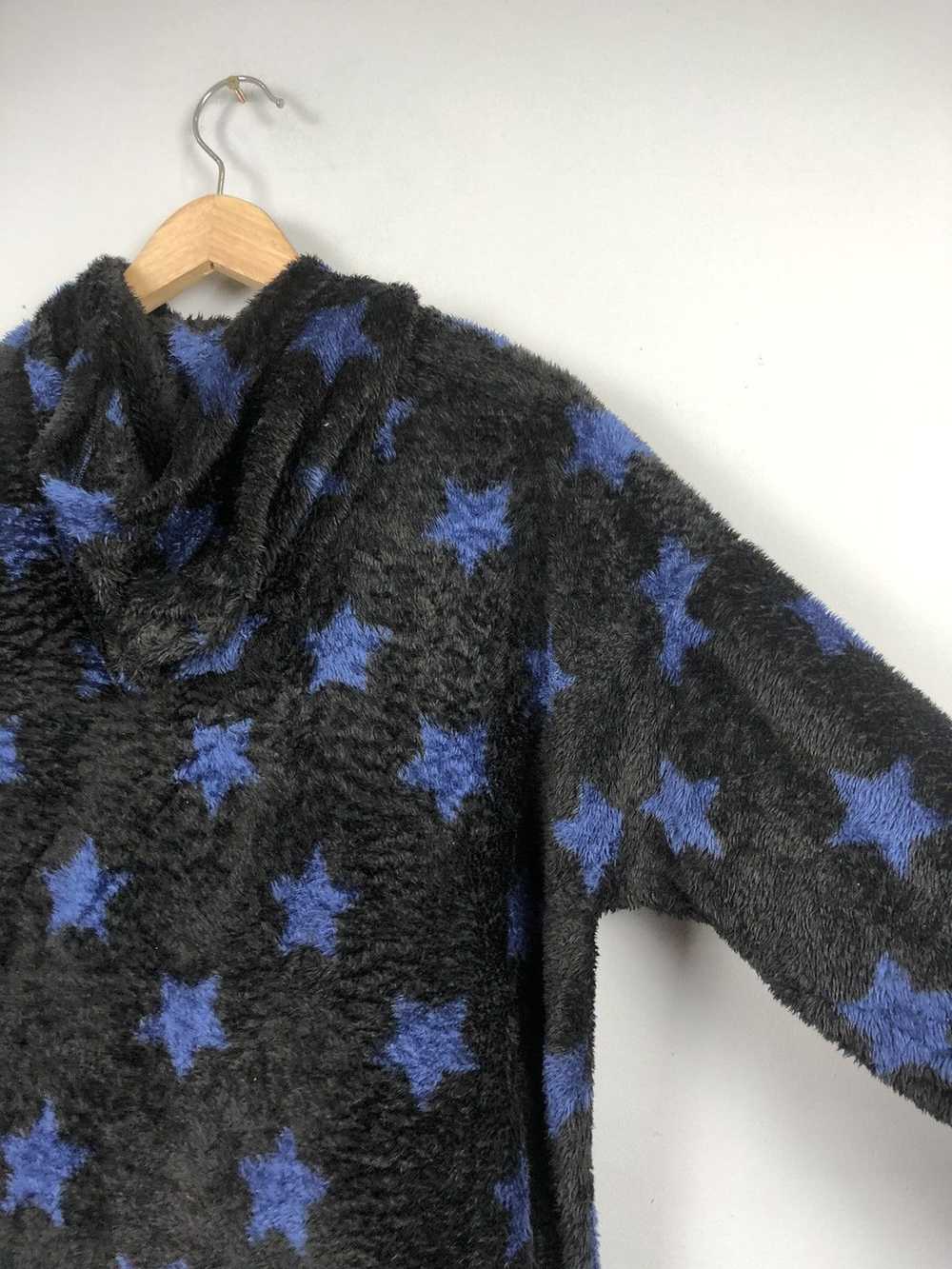 Vintage Peanut Snoopy All Over Print Star Fleece … - image 8