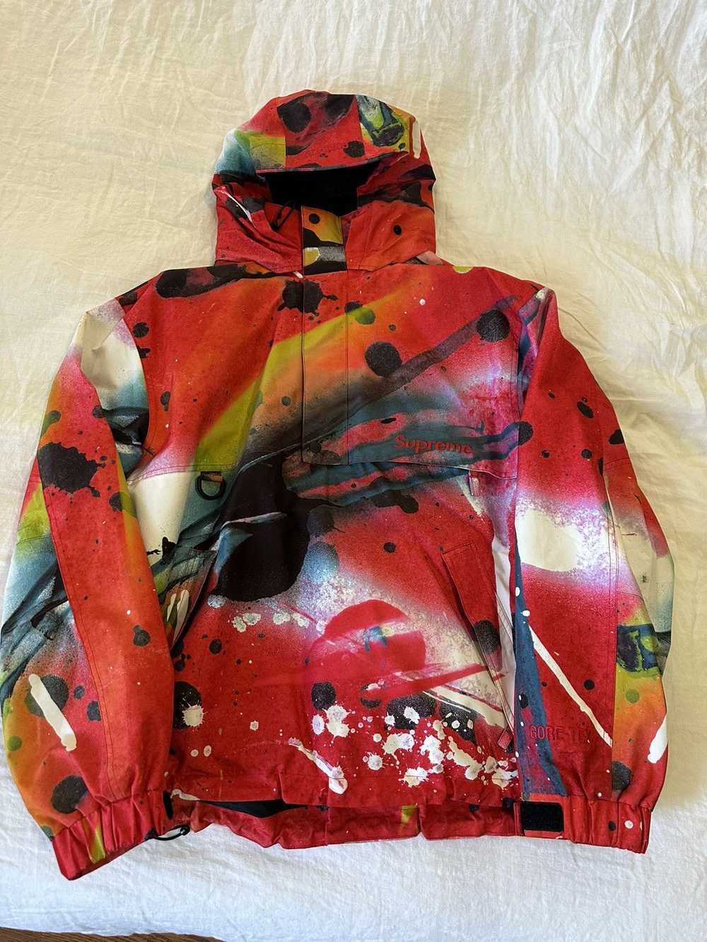 Goretex × Supreme Supreme rammellzee red goretex … - image 1