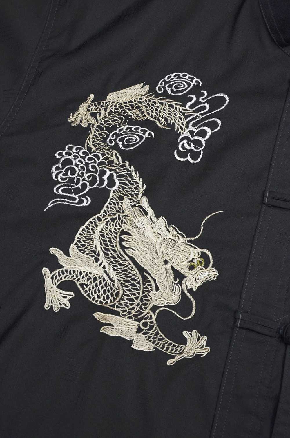 Versace × Vintage Vintage VERSACE Dolm Dragon Jap… - image 5