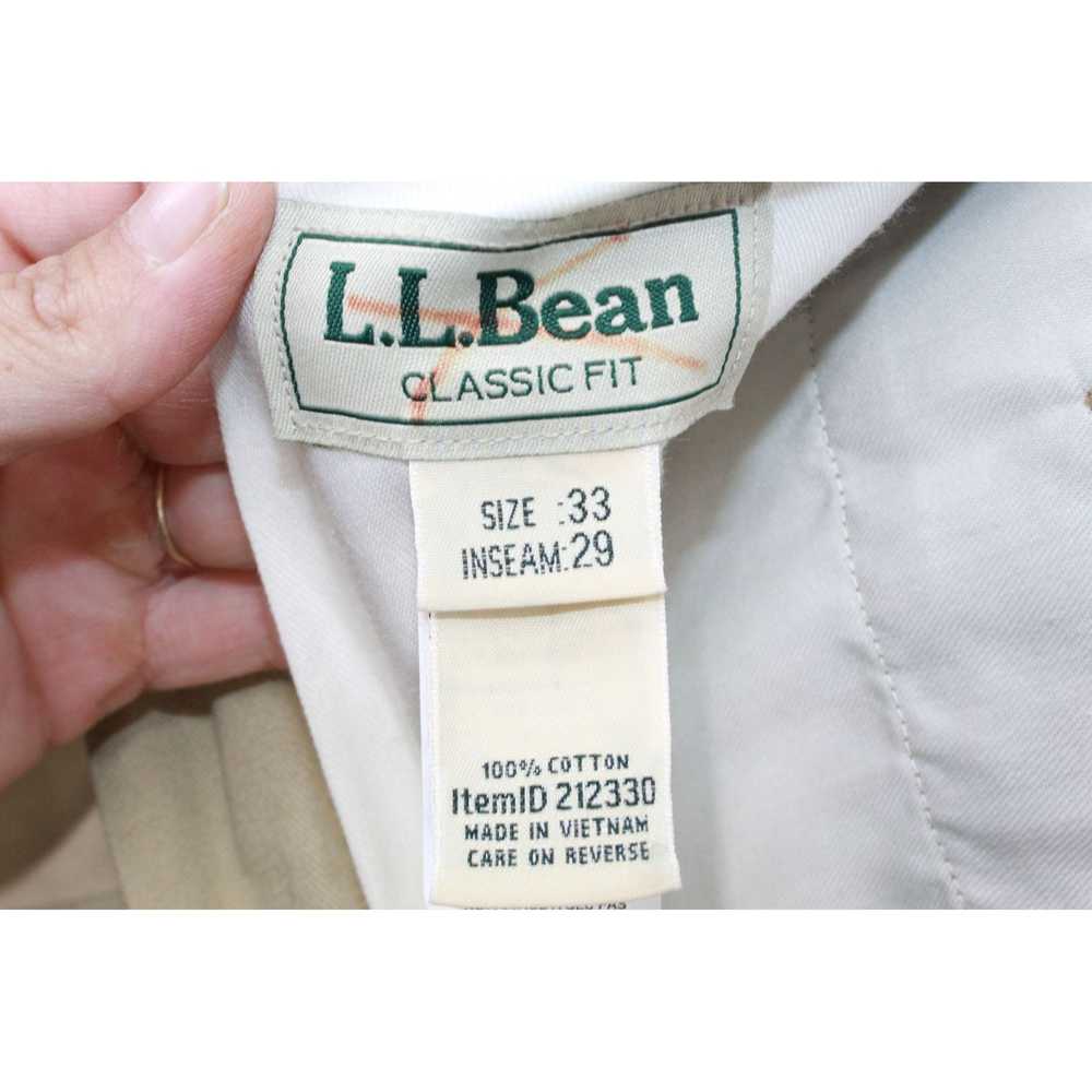 L.L. Bean LL Bean Men's Wrinkle Free Double L Chi… - image 7