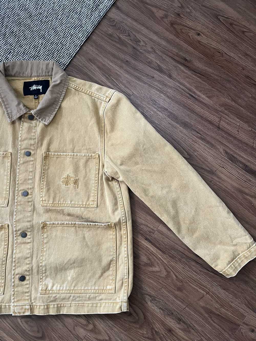 Stussy Stussy Tan Denim Chore Jacket - image 3