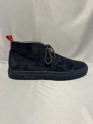 Del Toro Del Toro Chukka Shoes Navy Camo Size 10