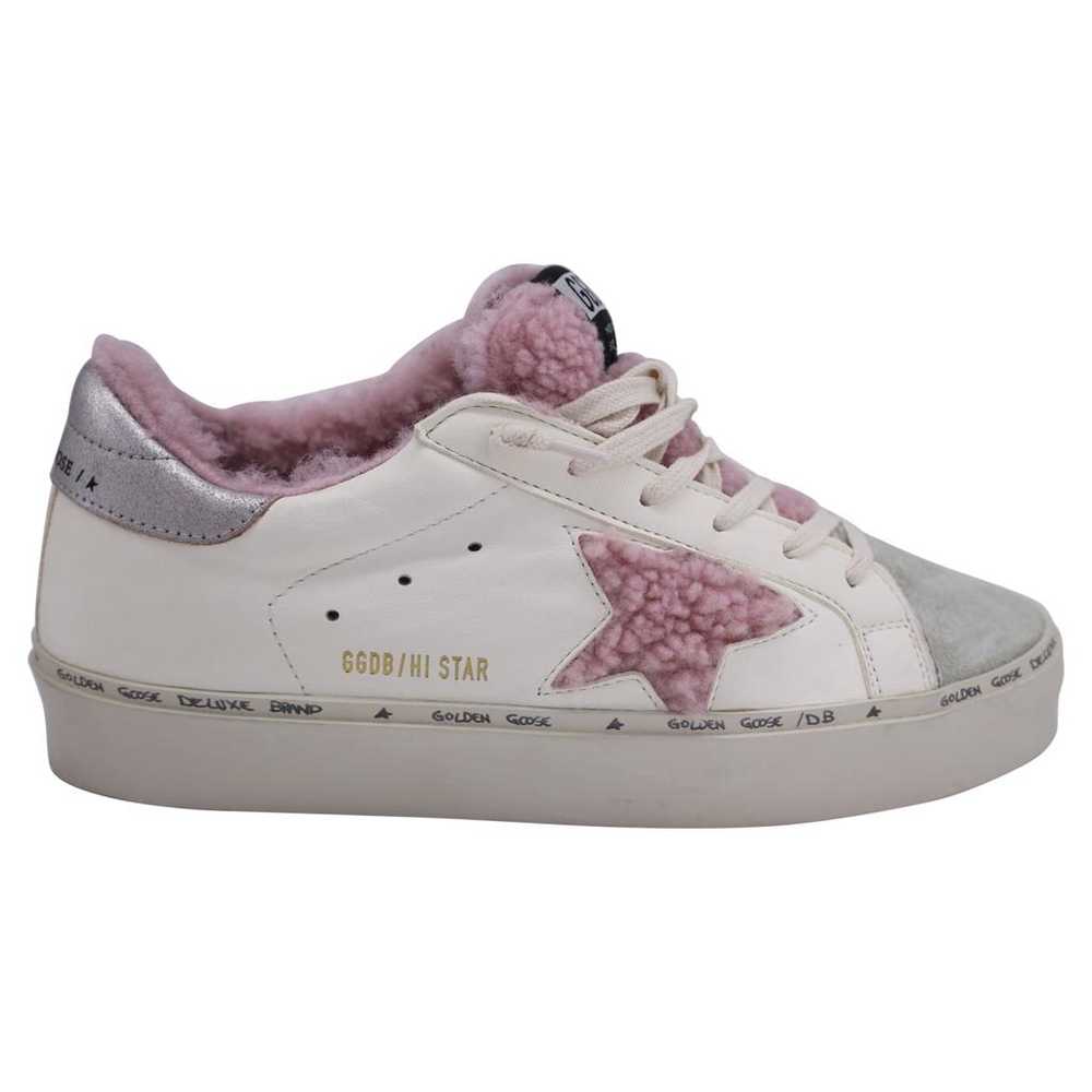 Golden Goose Hi Star leather trainers - image 1