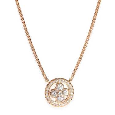 Louis Vuitton Pink gold necklace