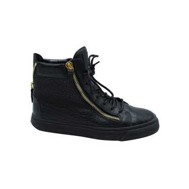 Giuseppe Zanotti Leather high trainers