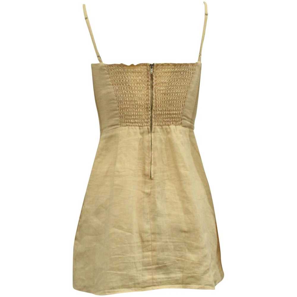 Reformation Linen mini dress - image 3