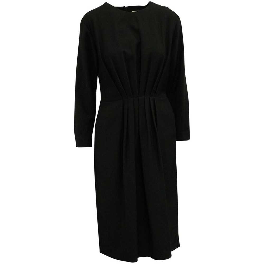 【DRIES VAN NOTEN】ウール ミディワンピース Navy 送料関税込 Dries Van Noten Wool mid-length dress