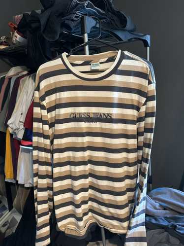 Guess jeans long sleeve striped online