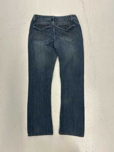 Designer Distressed Bootcut Jeans - Perfect for Ca