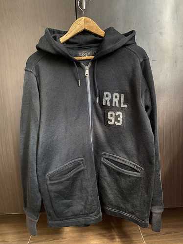 Rrl felt logo zip - Gem