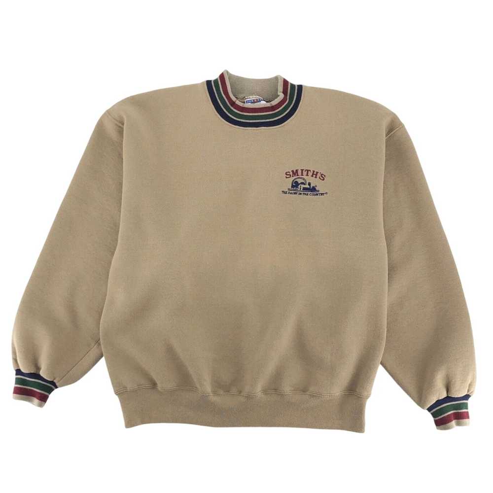 Jerzees × Vintage 90s crewneck sweatshirt Smiths … - image 1