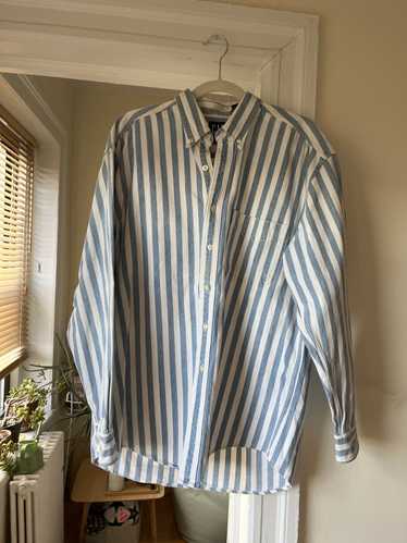 Gap Vintage GAP Denim Striped Shirt