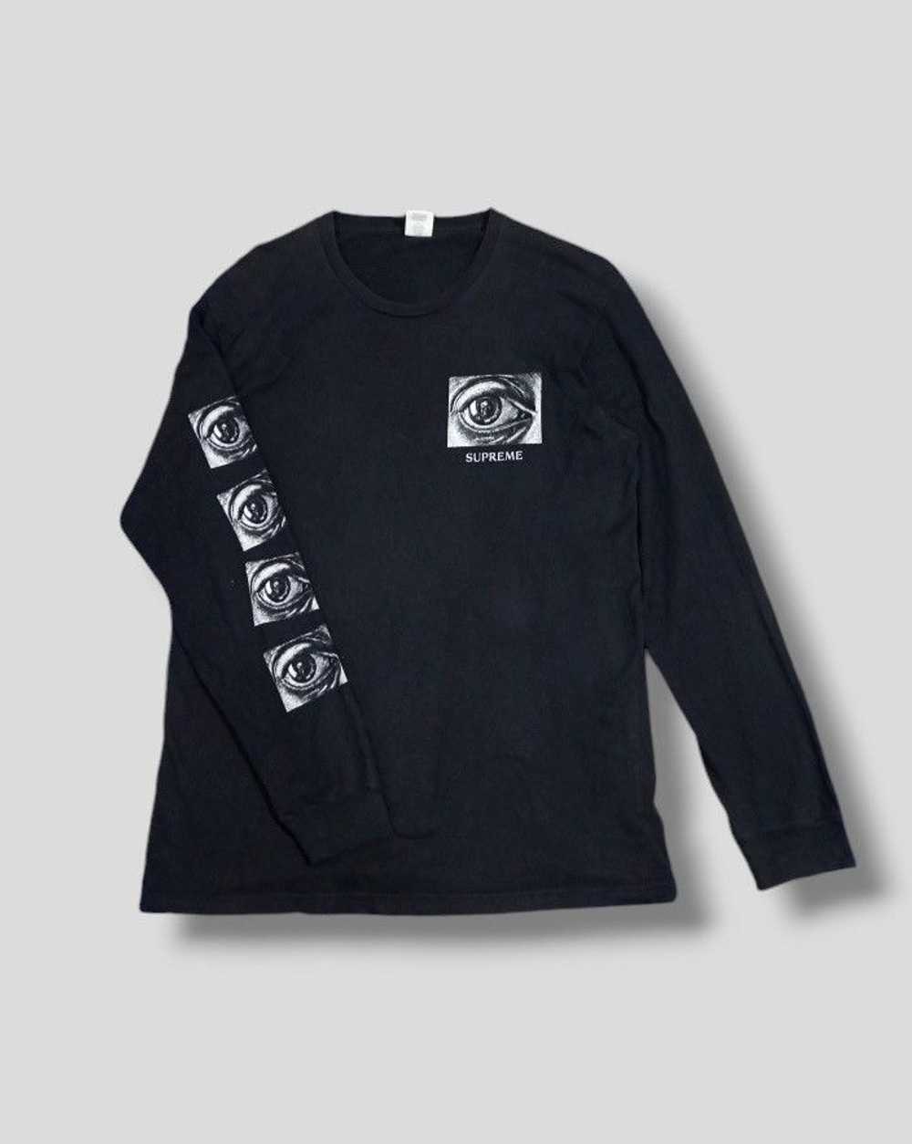 Supreme Supreme Print Eye Skull Long Sleeve T-Shi… - image 1