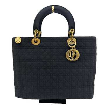 Dior Lady Dior cloth handbag - image 1