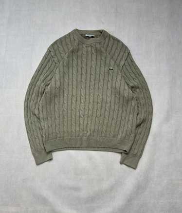 Lacoste Braid Sweater Lacoste small logo rare