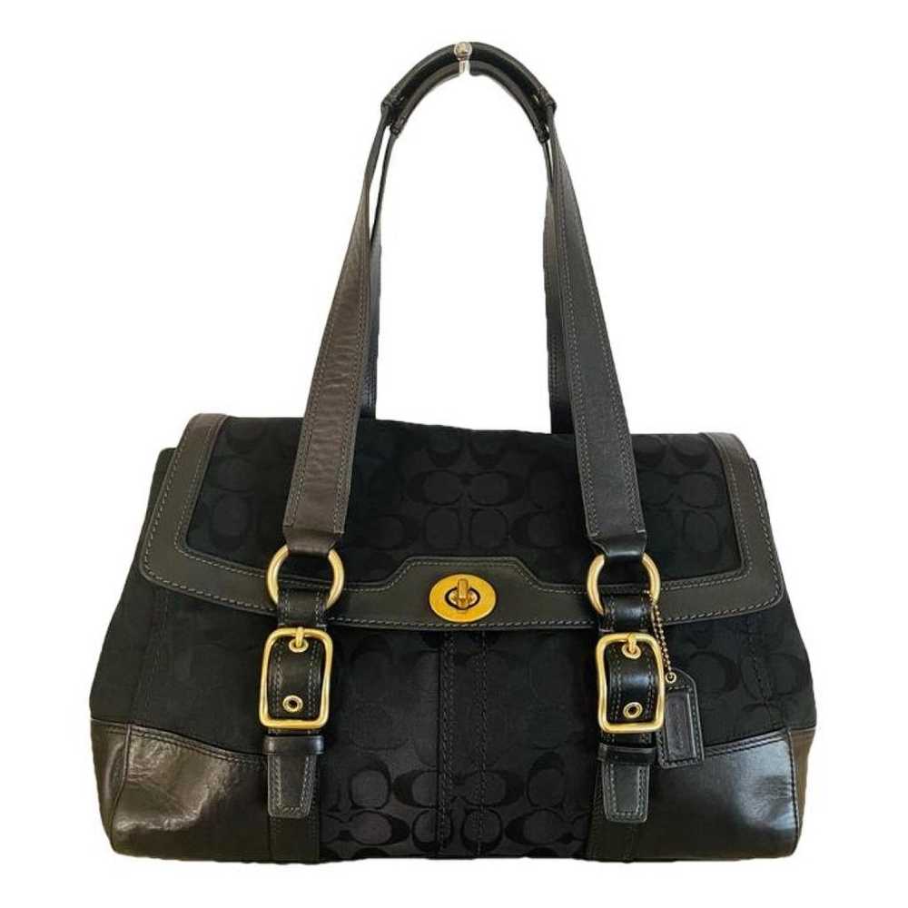 Coach Madison cloth handbag - image 1