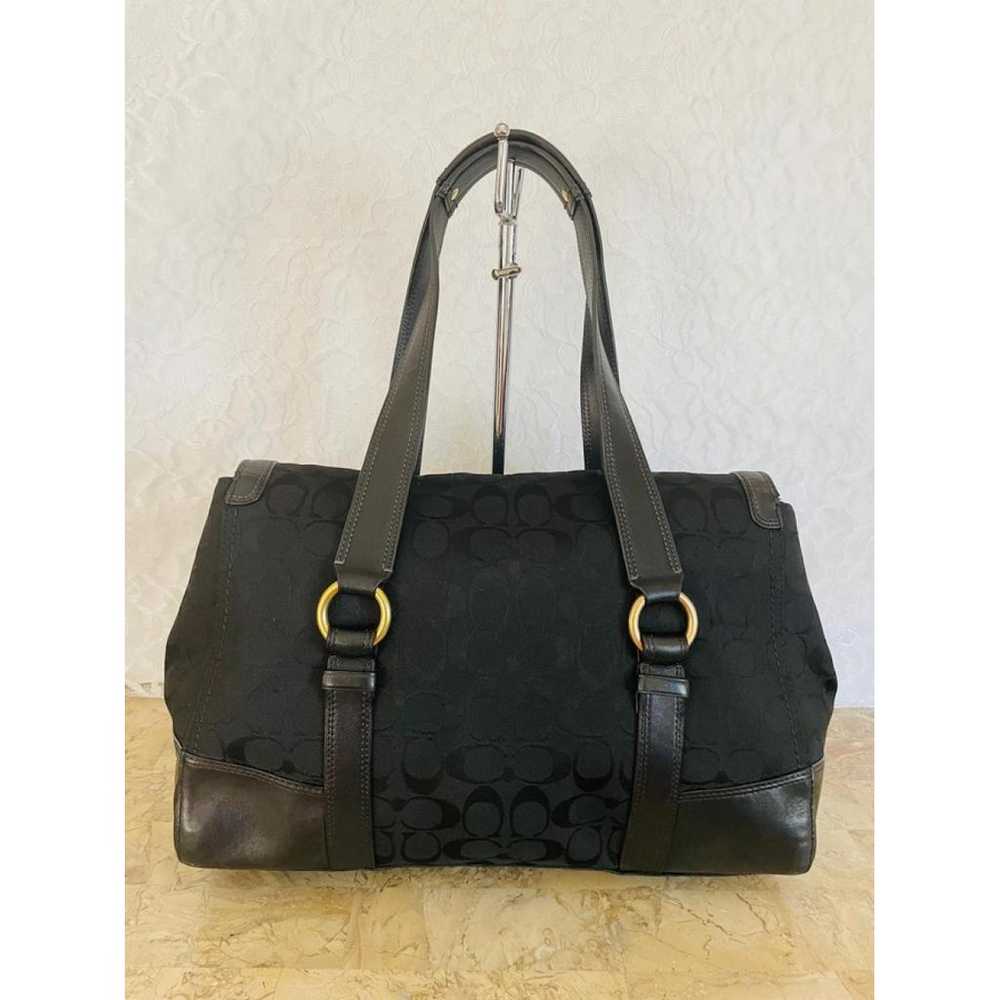 Coach Madison cloth handbag - image 2