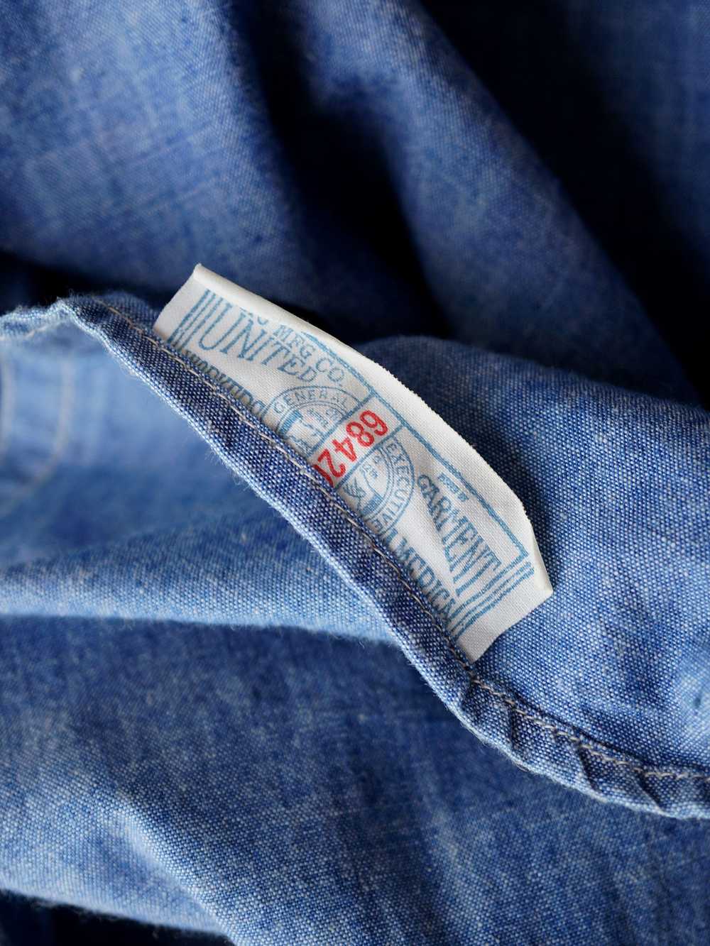 The Real McCoy's Joe McCoy 8 Hours Union Chambray… - image 6