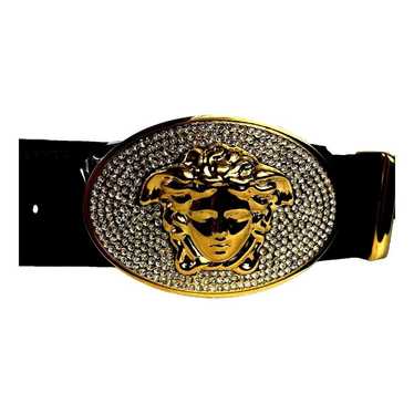 Versace Medusa leather belt