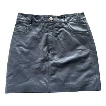 Walter Baker Leather mini skirt