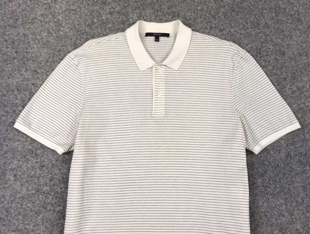 Gucci Gucci striped polo shirt - image 6