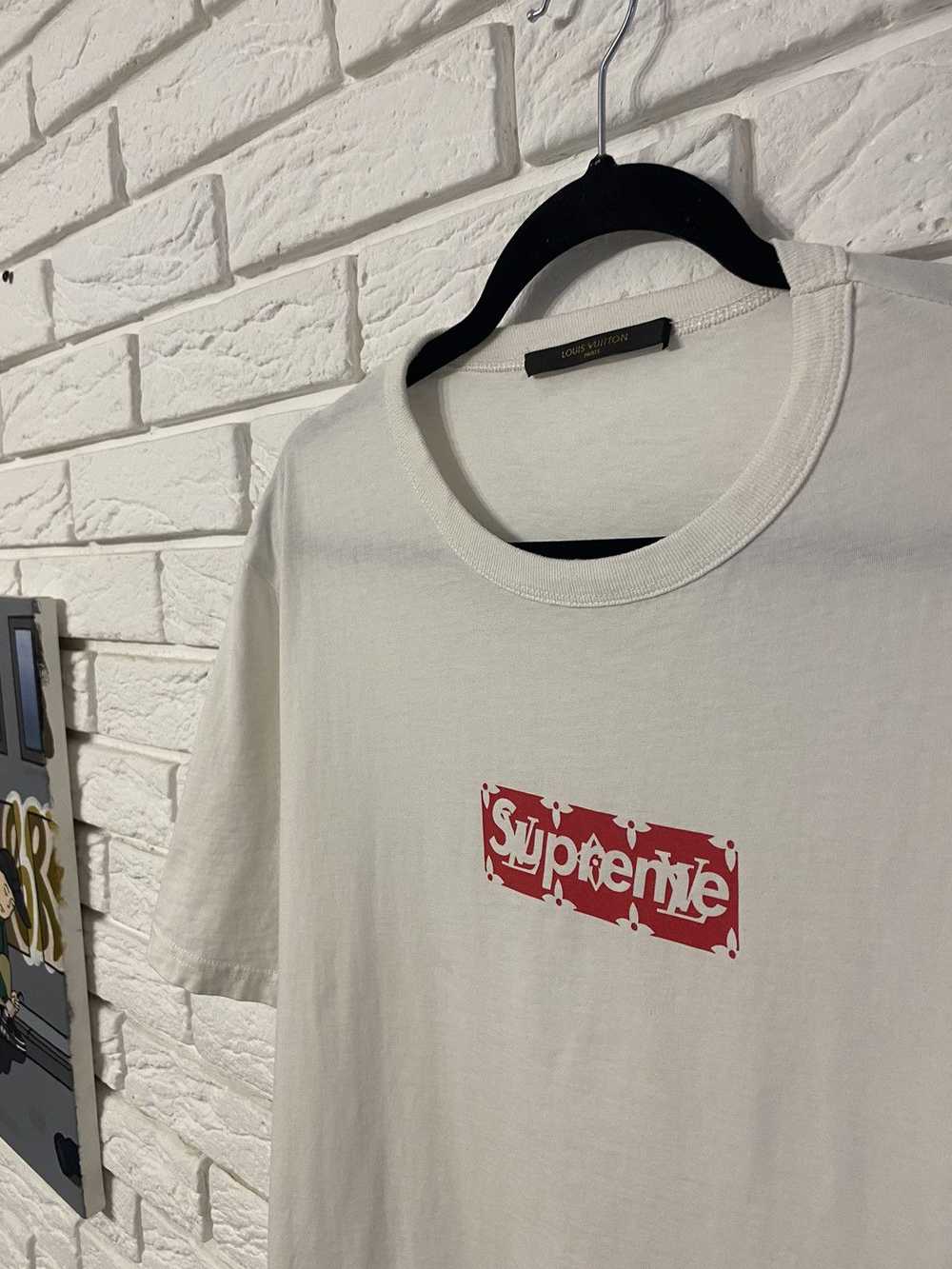 Louis Vuitton Supreme × Louis Vuitton Box Logo T-… - image 4