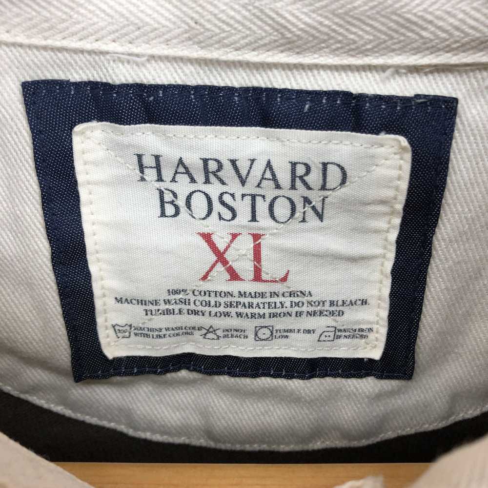 American College × Harvard HARVARD BOSTON Stripe … - image 4