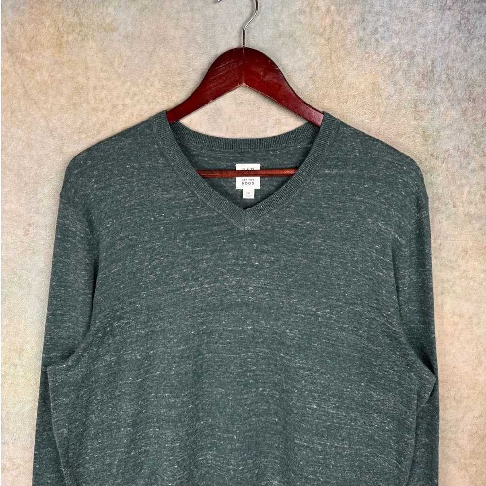 Gap × Vintage 2000s Gap V Neck Knit Sweater Mens … - image 4