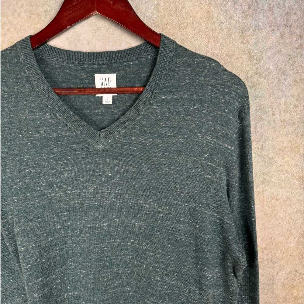 Gap × Vintage 2000s Gap V Neck Knit Sweater Mens … - image 7