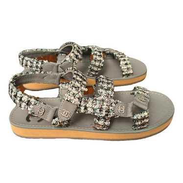 Chanel Dad Sandals tweed sandal - image 1