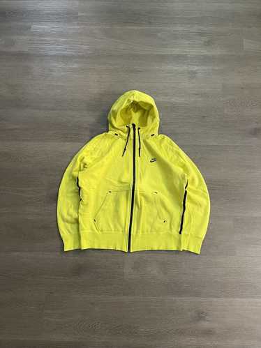 Nike Y2K Nike Tech Fleece Hoodie Zip- Up Volt Lime