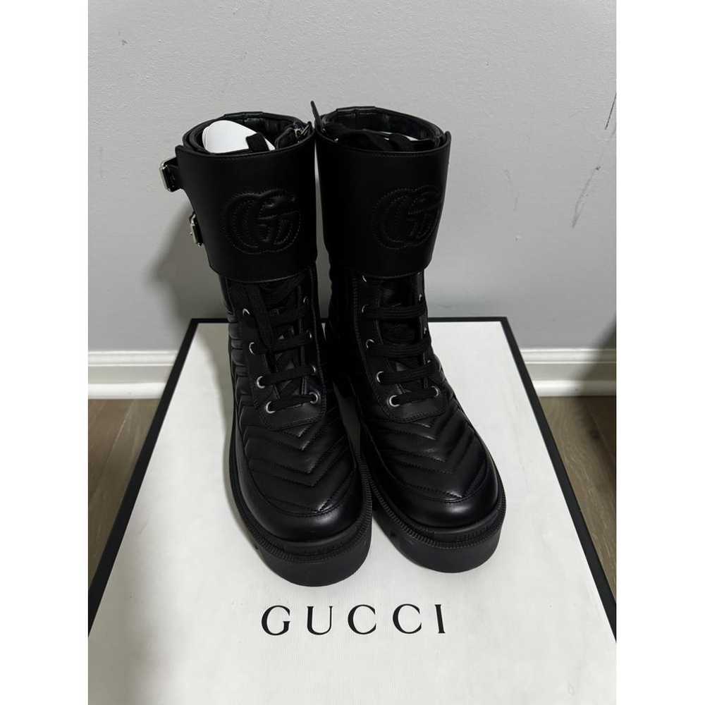 Gucci Leather boots - image 2