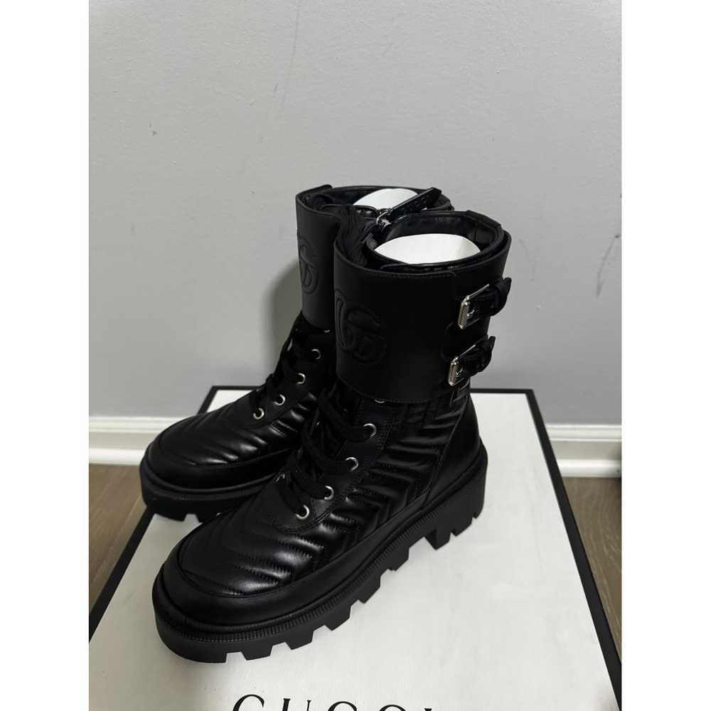 Gucci Leather boots - image 5