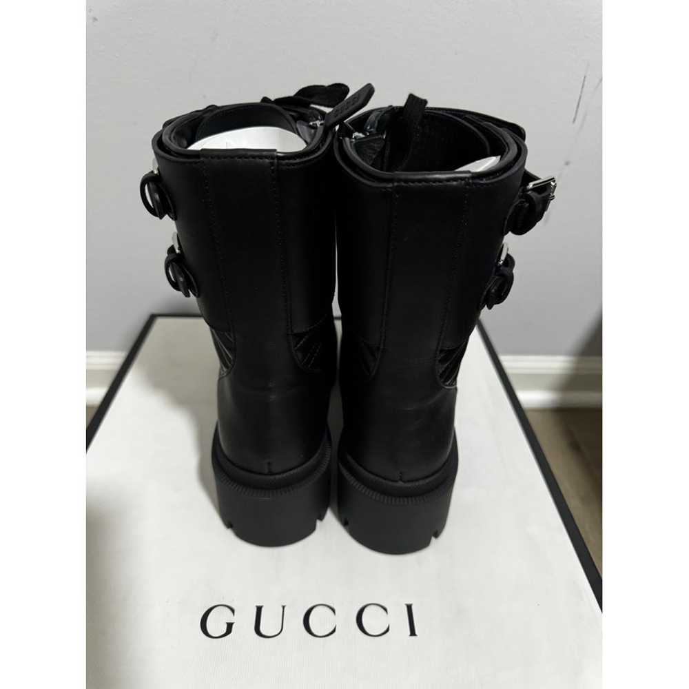 Gucci Leather boots - image 6