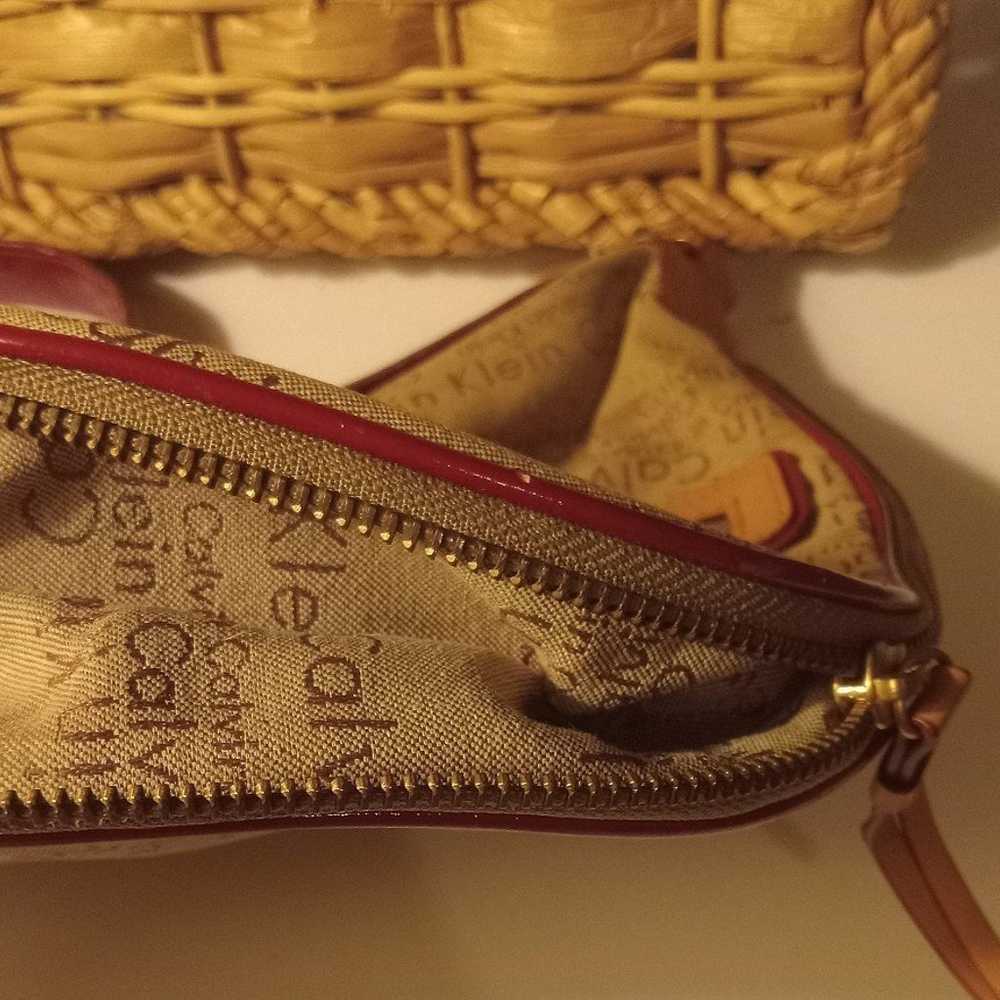 Vintage Designer Calvin Klein purse - image 8