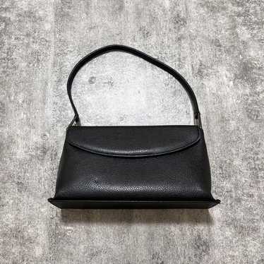 バッグ y2k grunge leather one shoulder bag 00s Vintage-Style Leather Messenger Bag - Y2k Grunge Crossbody