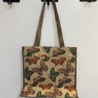 Sander Bags + More Large Butterfly Tapestry buy Hobo Shoulder Bag