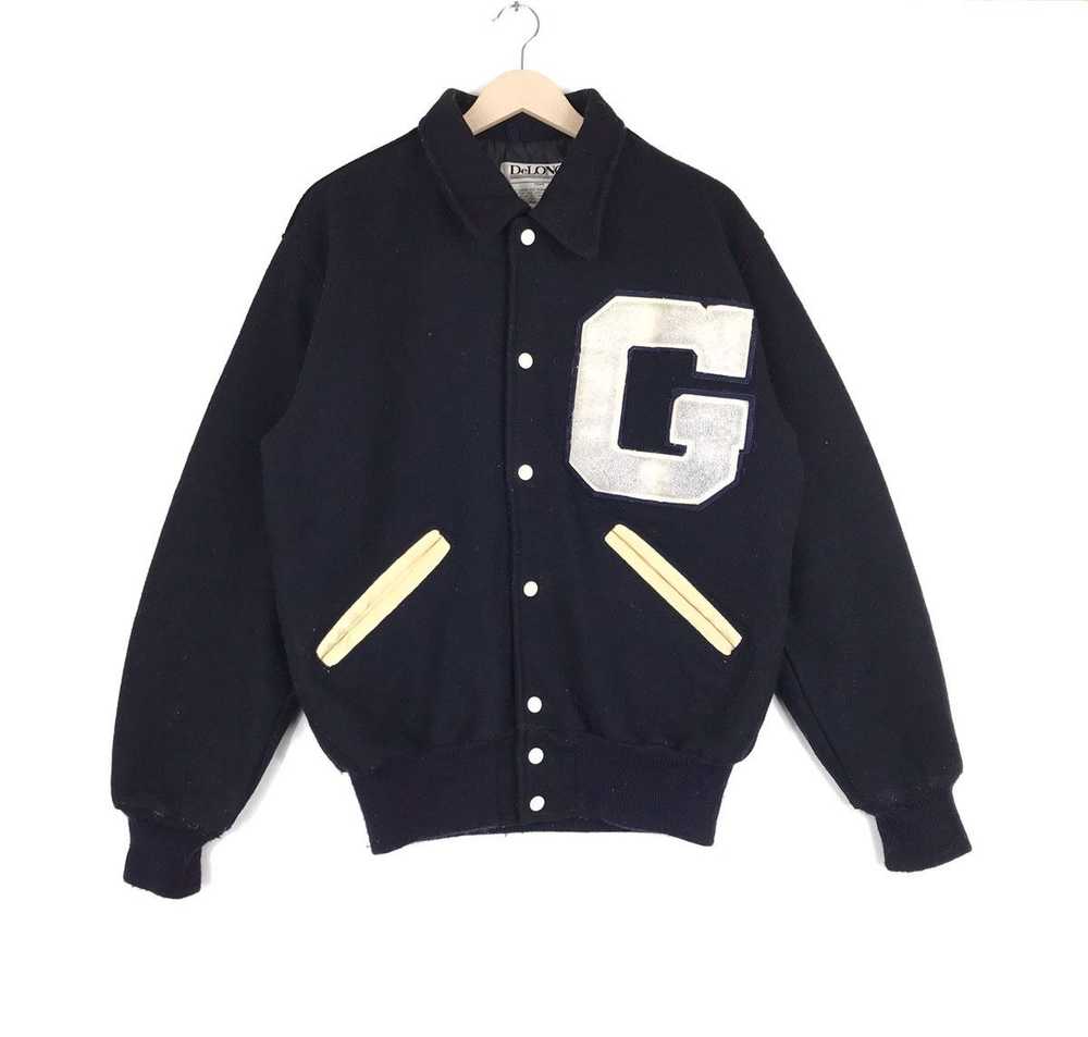 Delong Varsity Jackets × George × Vintage Vintage… - image 1