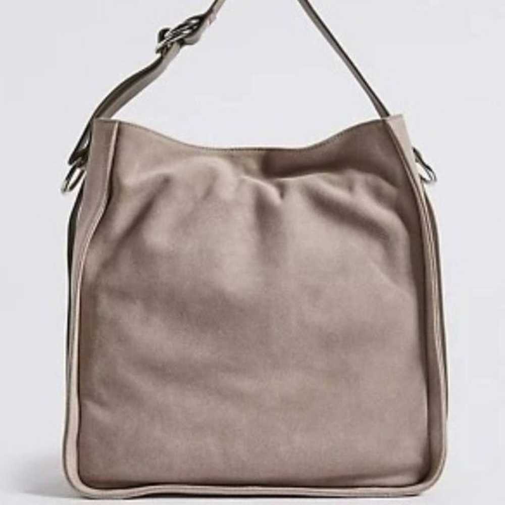 Women's Genuine Suede Leather Tote bag - image 4