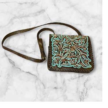 Patricia Nash Granada Crossbody Turquoise