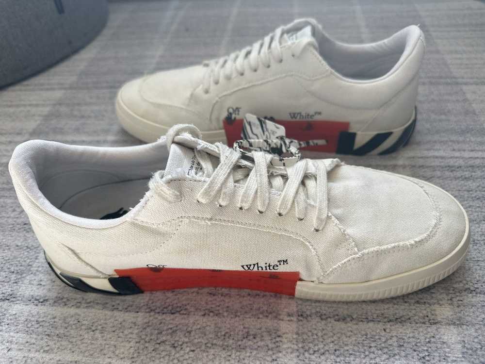 Off-White Off-White vulcanized white sneakers 46 - image 5