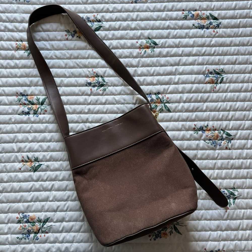 French Connection Slouchy Suede Bucket Bag - image 2