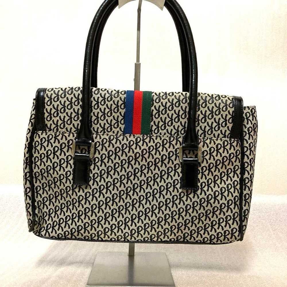 Roberta di Camerino A4 Size Handbag With All-over… - image 5