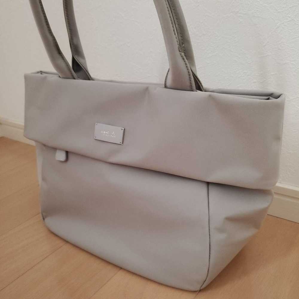 agnes b. VOYAGE Nylon Tote Bag with warranty card… - image 2