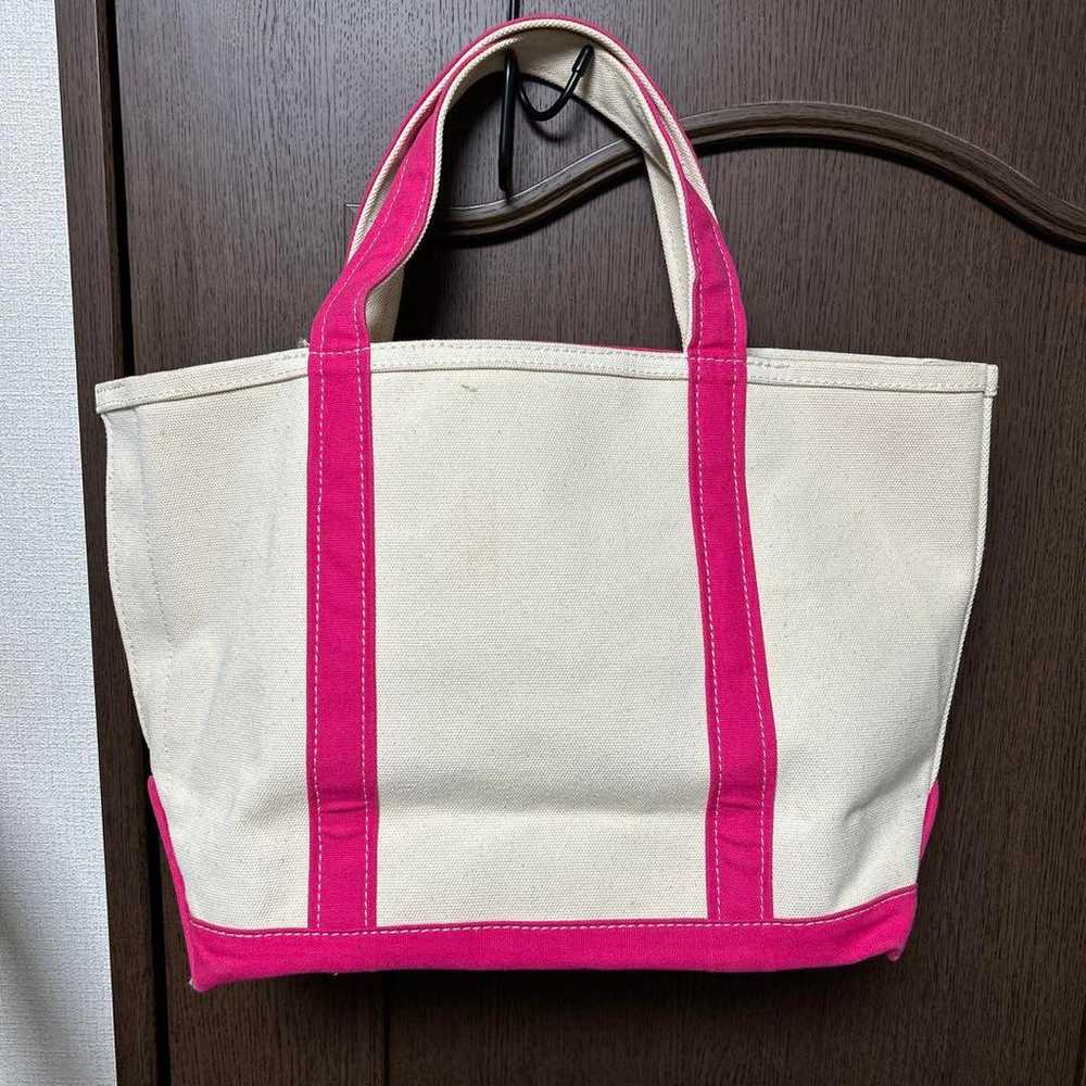 (Rare model) L.L.Bean Canvas Tote Bag Sakura - image 2