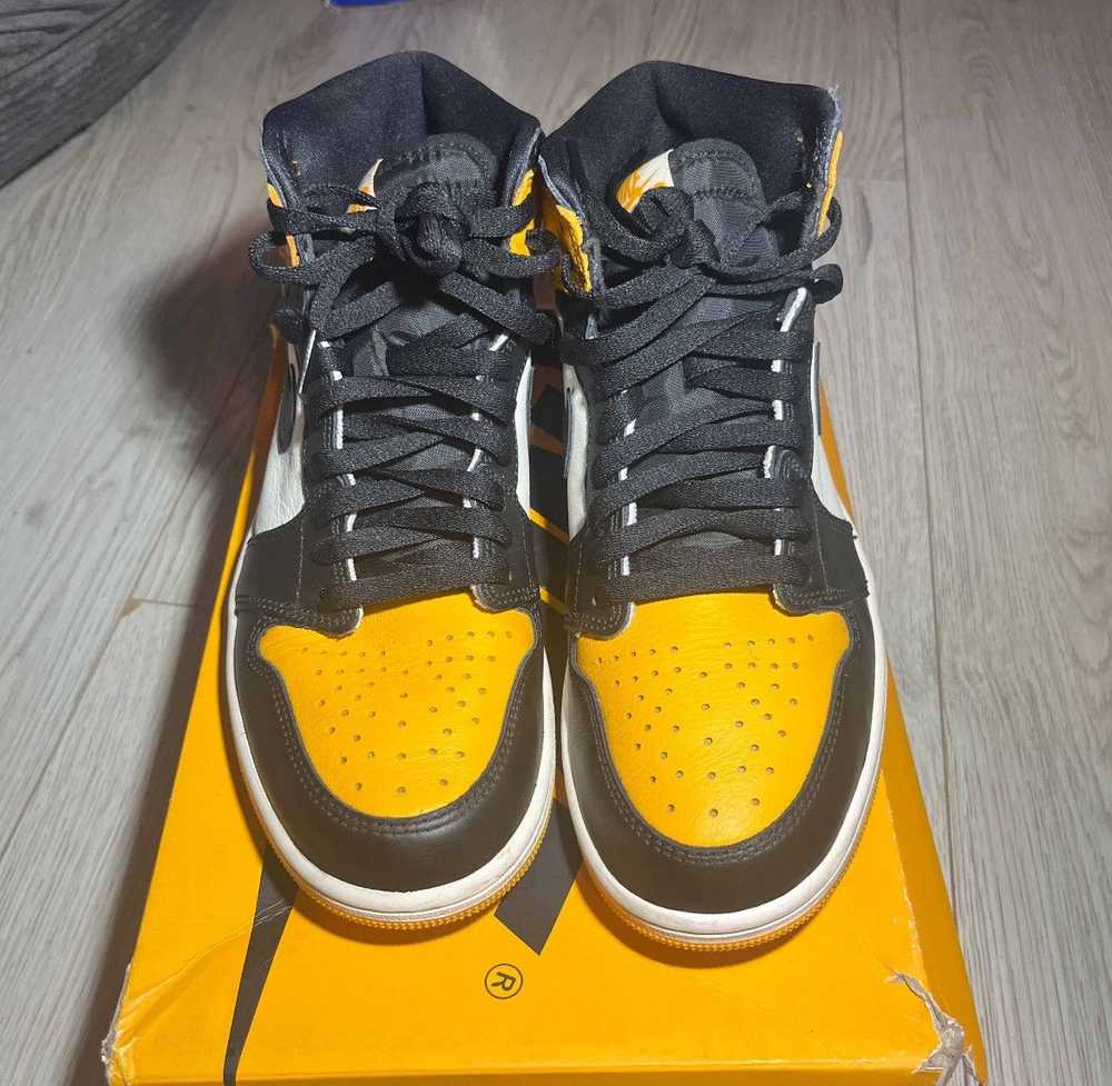 Jordan Brand × Nike jordan 1 taxi yellow toe size… - image 3