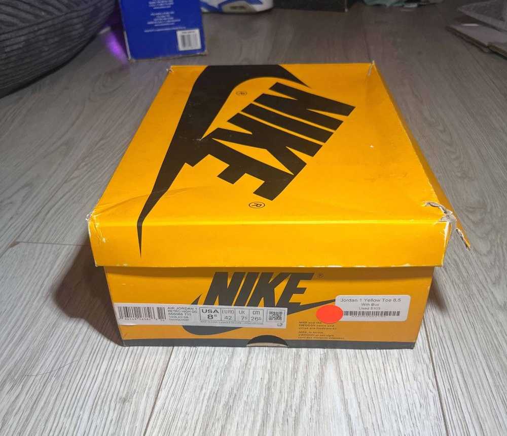 Jordan Brand × Nike jordan 1 taxi yellow toe size… - image 7