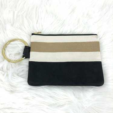 Brass Handle Wristlet Clutch - image 1