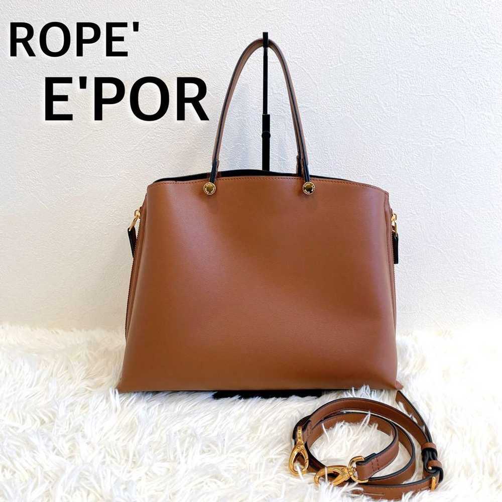 【Excellent Condition】ROPE' Lope E'POR Y BAG Handb… - image 1